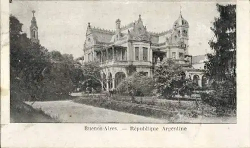 Ak Buenos Aires Argentinien, Villa