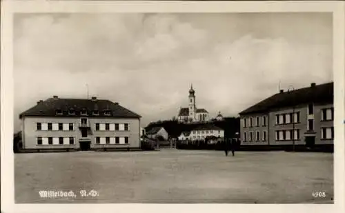 Ak Mistelbach in Niederösterreich, Platz