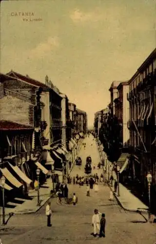 Ak Catania Sicilia, Via Lincoln