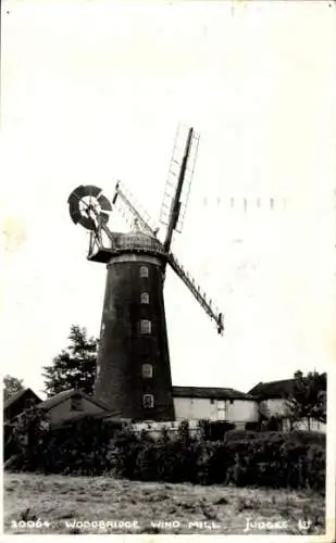 Ak Woodbridge Suffolk England, Windmühle