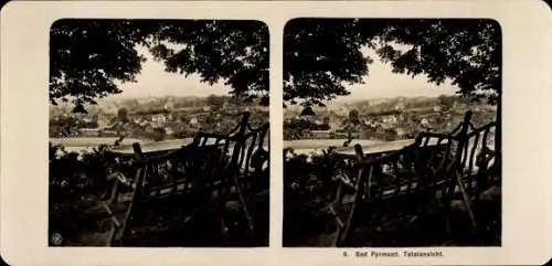 Stereo Foto Baarsen Bad Pyrmont, Totalansicht