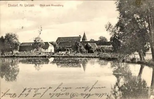 Ak Ebstorf in der Lüneburger Heide, Wasserpartie, Ahrensberg