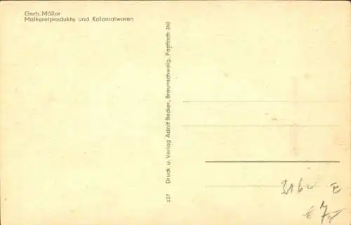 Ak Obershagen Uetze in Niedersachsen, Kirche, Kalkwerk, Ehrenmal, Geschäftshaus Möller