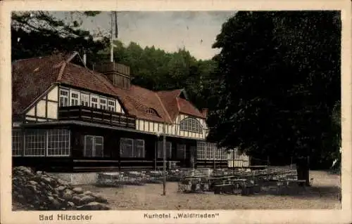 Ak Hitzacker an der Elbe, Kurhotel Waldfrieden