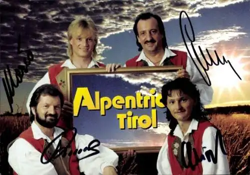 Ak Musikgruppe Alpentrio, Autogramme