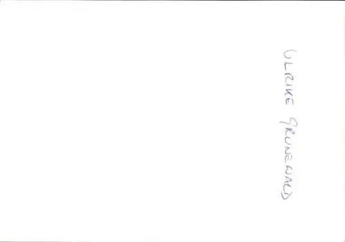 Foto Filmemacherin und Moderatorin Ulrike Grunewald, Portrait, Autogramm