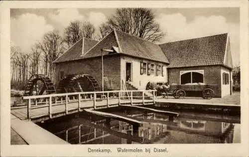 Ak Denekamp Overijssel Niederlande, Wassermühle bei Dissel