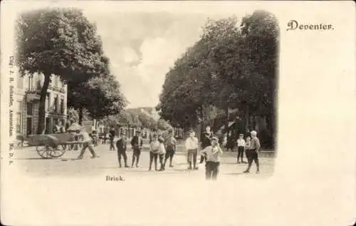 Ak Deventer Overijssel Niederlande, Brink