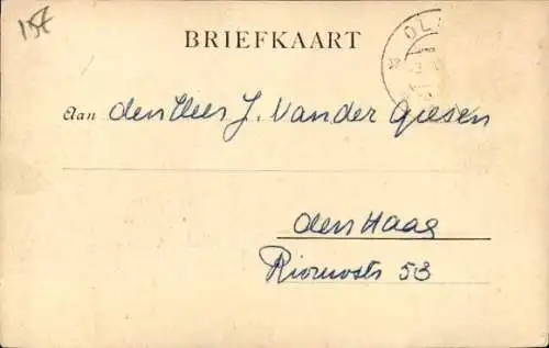 Ak Deventer Overijssel Niederlande, Groote Kerkhof