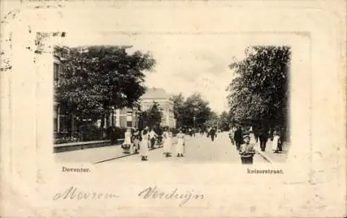 Präge Ak Deventer Overijssel Niederlande, Keizerstraat