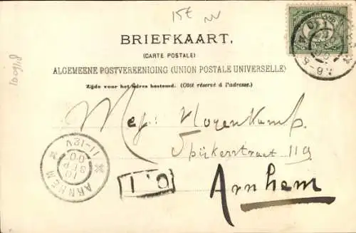 Ak Deventer Overijssel Niederlande, Königin Wilhelmina der Niederlande, Kutsche, 1900