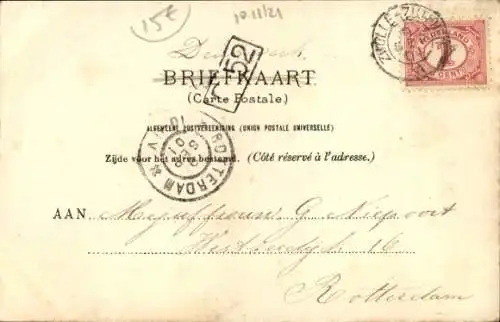 Ak Deventer Overijssel Niederlande, Brink mit Waag