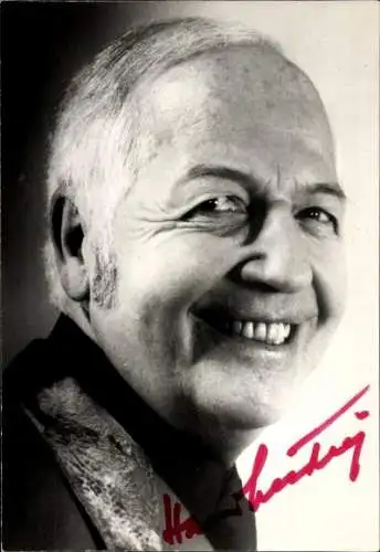 Ak Schauspieler Hans Ludwig, Portrait, Autogramm