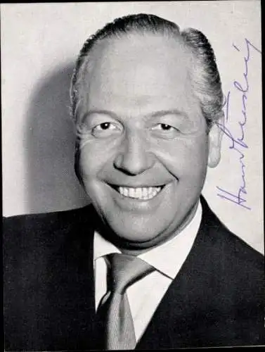 Ak Schauspieler Hans Ludwig, Portrait, Autogramm