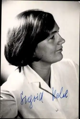 Ak Schauspielerin Sigrid Kehl, Portrait, Autogramm