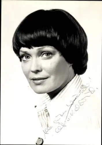 Ak Schauspielerin Elfi von Kalckreuth, Portrait, Autogramm