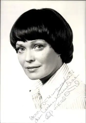 Ak Schauspielerin Elfi von Kalckreuth, Portrait, Autogramm