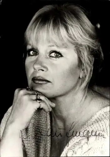 Ak Schauspielerin Leska  Kaufmann, Portrait, Autogramm