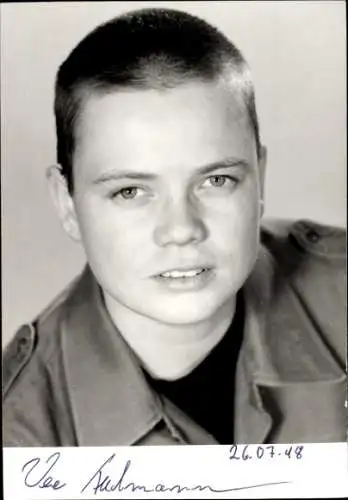 Ak Schauspielerin Vera Feldmann, Portrait, Autogramm