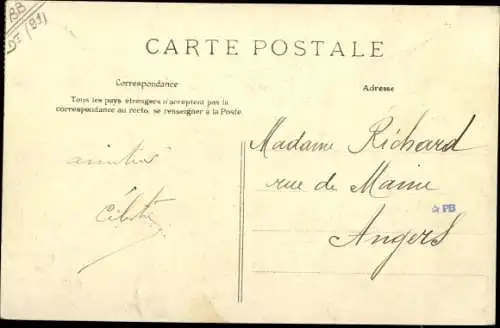 Ak Montgeron Essonne, Passerelle du Moulin de Senlis