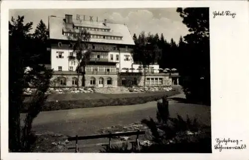 Ak Špičák Spitzberg Železná Ruda Markt Eisenstein Böhmerwald Region Pilsen, Hotel Rixi