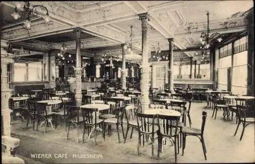 Ak Hildesheim in Niedersachsen, Wiener Cafe Hildesheim