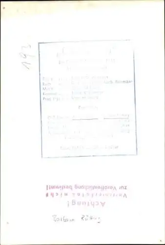 Foto Schauspielerin Barbara Rütting, Filmszene, Autogramm