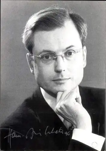 Foto Schauspieler Hans-Jürgen Schatz, Autogramm