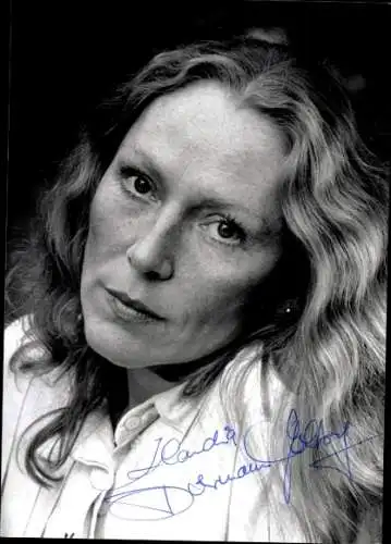 Foto Schauspielerin Klaudia Golberg-Dohrmann, Portrait, Autogramm