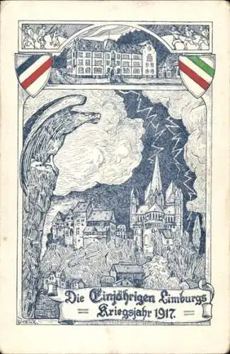 Studentika Ak Limburg an der Lahn, Die Einjährigen 1917