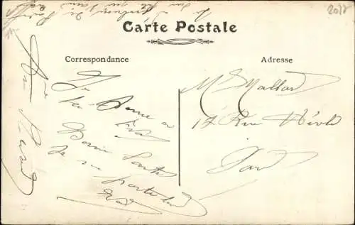 Foto Ak Französisches Kriegsschiff, Republique, Cuirasse