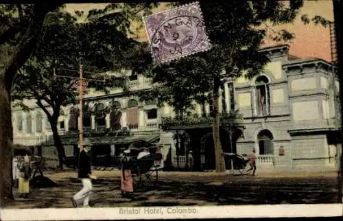 Ak Colombo Ceylon Sri Lanka, Bristol Hotel