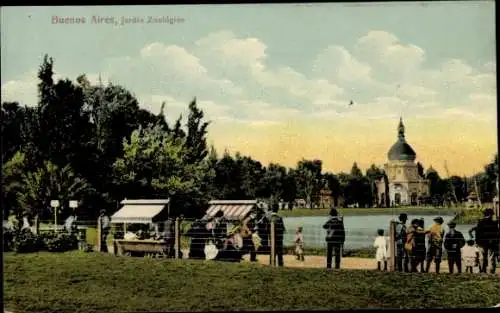 Ak Buenos Aires Argentinien, Zoologischer Garten