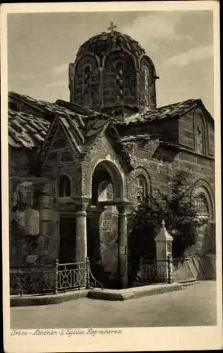 Ak Athen Griechenland, Kapnicarea Kirche