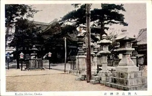 Ak Osaka Präfektur Osaka Japan, Kodzu Schrein