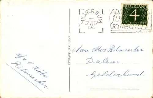 Ak Hilversum Nordholland Niederlande, KRO Studio