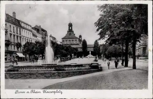 Ak Bonn am Rhein, Kaiserplatz