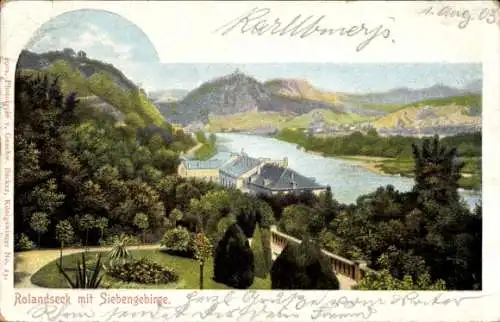 Ak Rolandseck Remagen am Rhein, Siebengebirge