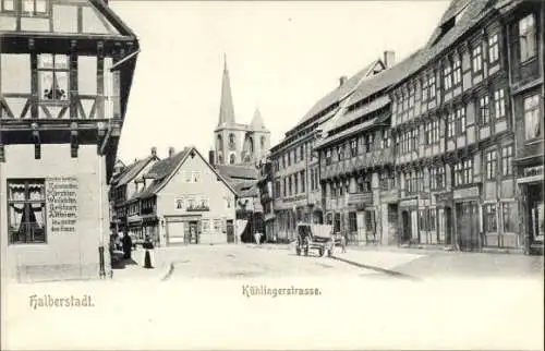 Ak Halberstadt am Harz, Kühlingerstraße