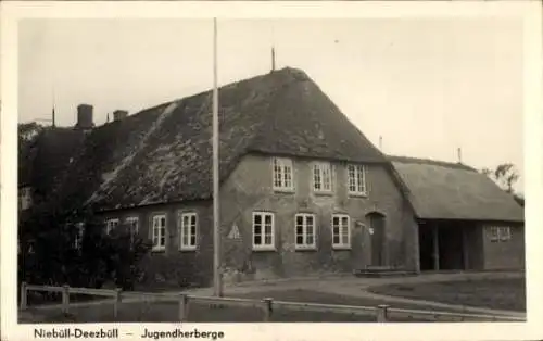Ak Deezbüll Niebüll in Nordfriesland, Jugendherberge