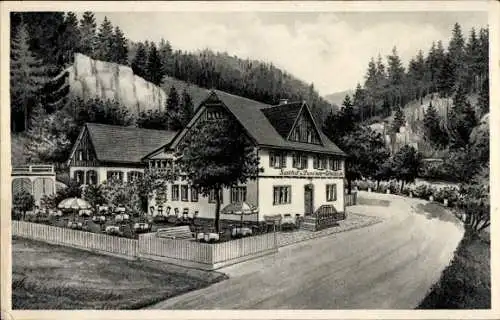 Ak Forbach im Schwarzwald, Gasthof Waldeck