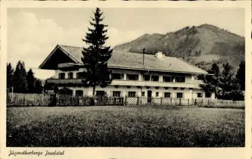 Ak Brunnhof Josefstal Schliersee, Jugendherberge