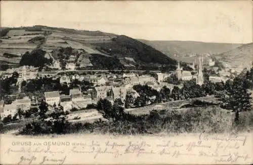 Ak Gemünd Schleiden in der Eifel, Panorama