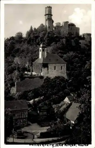 Ak Reichenberg in Rheinland Pfalz, Alte evangelische Burgkirche