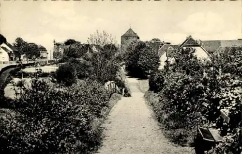 Ak Rüthen in Westfalen, Weg in den Ort