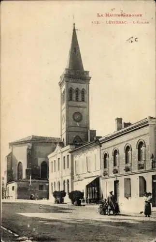 Ak Levignac Haute-Garonne, L'Eglise