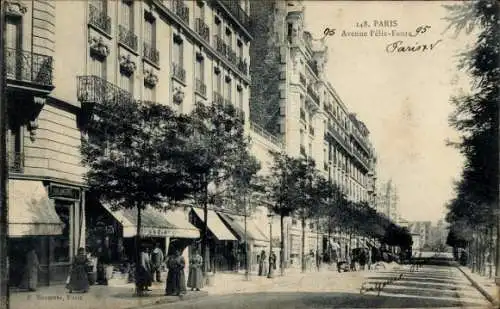 Ak Paris XV., Avenue Felix Faure