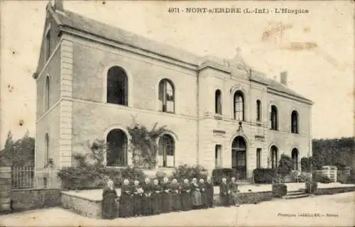 Ak Nort sur Erdre Loire Atlantique, Hospiz