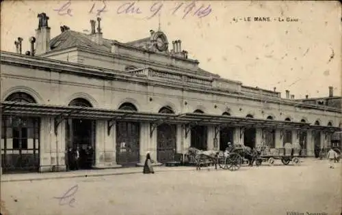 Ak Le Mans Sarthe, Bahnhof