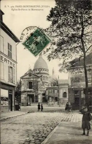 Ak Paris XVIII. Montmartre, Kirche St-Pierre de Montmartre